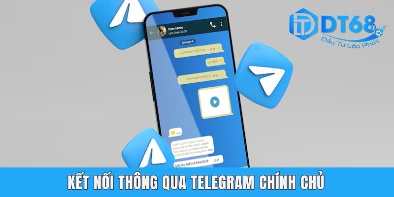 Liên Hệ DT68 - Hướng Dẫn Kết Nối CSKH Hiệu Quả Và An Toàn Kết nối thông qua Telegram chính chủ