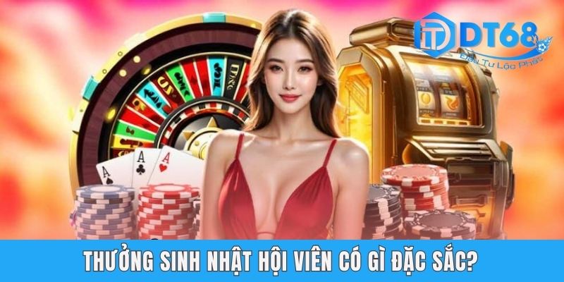 Thưởng Sinh Nhật Hội Viên DT68 Với Phần Quà Siêu Hấp Dẫn Sinh nhật hội viên có gì đặc sắc?