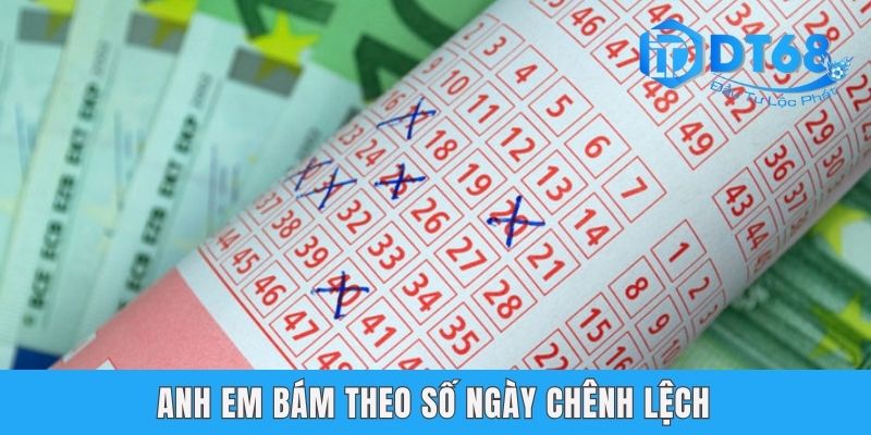 Cách Bắt Tổng Đề Hàng Ngày - Thủ Thuật Soi Cầu Hay Tại DT68 Anh em bám theo số ngày chênh lệch