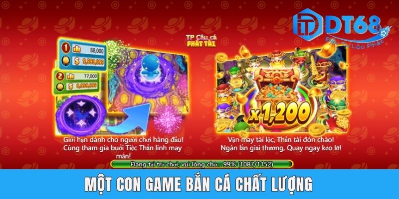 Bắn Cá Đổi Thưởng Có Bịp? Top Game Chất Lượng Tại DT68 Một con game bắn cá chất lượng
