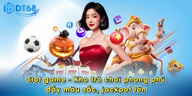 Dt68 - dt68.com Đỉnh Cao Nhà Cái Tặng Code 66k Slot game – Kho trò chơi phong phú, đầy màu sắc, jackpot lớn